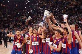 Barcelona fc 2009 gamper nike training football shirt xl vintage soccer jersey. Final Four Paris 2010 Regal Fc Barcelona Celebrates 2009 10 Season Welcome To Euroleague Basketball