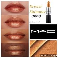 MAC Frost Lipstick- Bronze Shimmer