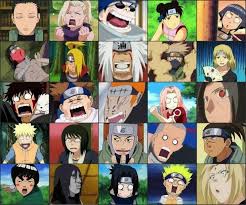 Funny Faces Art Naruto Funny Faces 357234473 Naruto Funny Anime Naruto Characters