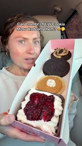 Have you tried the pumpkin pie cookie? 🎃 What’s your mystery flavor this  week? Crumbl #crumbl #crumblcookies #cookies #newfood #fastfood #dessert  #pumpkinpie #cookiereview #foodreview #tastetest #oreo ...