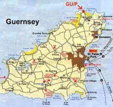 St Martins Guernsey Map Guernsey Map