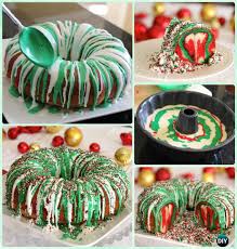 Bundt cake is easy to make, and it tastes excellent. Christmas Wreath Bundt Cake Recipe Instruction Diy Christmas Cake Design Ideas Recipes Diy How To