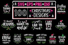 Download 100 Creative Christmas Design Bundle Graphic By Svg In Design Creative Fabrica SVG Cut Files