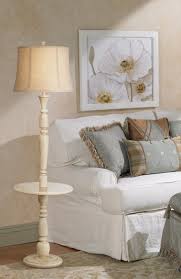 Lara Ivory Vintage Chic Floor Lamp With Tray Table Floor Lamps Living Room Diy Floor Lamp Vintage Floor Lamp