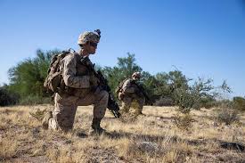U.S. Marine Corps Lance Cpl. Christopher Mickel and