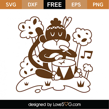 Free Free 111 Cute Monkey Svg Free SVG PNG EPS DXF File