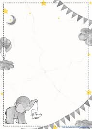 Frog prince paperie via project nursery. Shower Baby Free Printable Elephant Baby Shower Invitations Templates