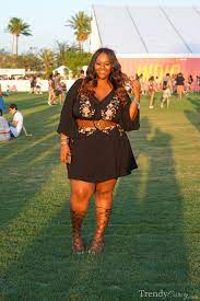 Trendycurvy Travels Coachella 2018 Trendy Curvy Plus Size Festival Outfit Curvy Girl Fashion Festival Outfits