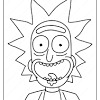 Aliens send rick, morty and jerry into an alternate reality, and rick tries to get them out as oblivious jerry pitches a marketing slogan for apples. 3