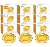 Pears Glycerin Soap, Transparent Amber with Natural Oils, 12-Pack – Pure &  Gentle Cleanser for Soft, Glowing Skin, 4.4 Oz Ea