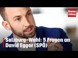 Salzburg-Wahl: 5 Fragen an David Egger (SPÖ)