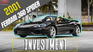 Check spelling or type a new query. Rare Gated 6 Speed Investment 2001 Ferrari 360 Spider Convertible 4k Review Series Youtube