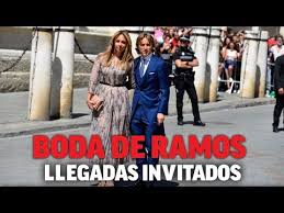 La ceremonia religiosa ha tenido lugar este 15 de junio, un enlace que numerosas personas se han congregado alrededor, entre notables medidas de seguridad, para no perderse detalle de la boda ni del vestido de pilar, que. La Boda De Sergio Ramos Y Pilar Rubio Llegada De Los Invitados I Marca Youtube