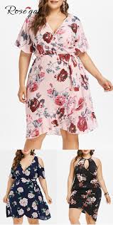 Free Shipment Worldwide Up To 70 Off And Special Discount For New Register Rosegal Plus Size Summer Dresses For Women Plus Size Dresses Clothes For Women