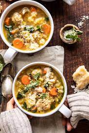 Healthier Italian Wedding Soup With Lemon And Garlic Recipe Italian Wedding Soup Italian Wedding Soup Recipe Italian Crockpot Recipes