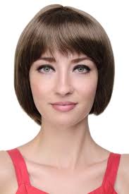 See more ideas about fringe bangs, fringe hairstyles, hair type. Wig Me Up Lady Quality Wig Short Page Bob Fringe Bangs Light To Middle Brown