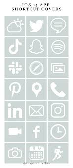2500+ ios black and white app icons pack; 6 Chic Sets Of Free Ios 14 App Shortcut Covers Inspired By This