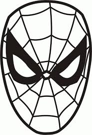 We4you2 Kleurplaten Van Gezichten Zelfkleuren Kleurplaten Maskers Spiderman
