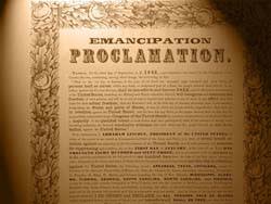 Library of congress prints & photographs division. Emancipation Proclamation History For Kids