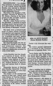 Kevin and Renae's Wedding announcement