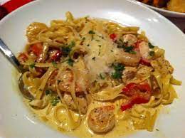 Spicy Shrimp And Chicken Pasta Pin It Like Website Chicken And Shrimp Pasta Recipes Recipe Using Chicken