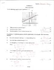 It is helpful if you write them as fractions first. Unit 7 Test Review Key Name V Date Algebra 1 Unit 7 U2014 Test Review 1 Draw Another Line On The Graph Below To Create A System Of Equations With No Course Hero