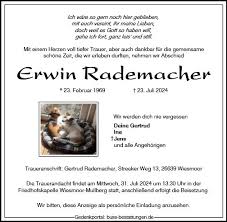 Gedenkseite für Erwin Rademacher