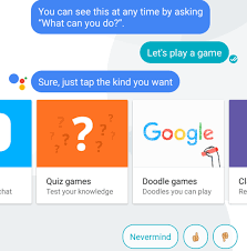 Google Assistant Games Lets Play A Game Doodles Games Chatbot