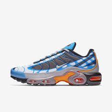 Insidesneakers Nike Air Max Plus Prm Blue Grey Orange 815994 400 Nike Shoes Air Max Nike Air Max Nike Air Max Plus