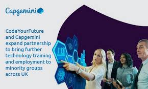 Capgemini expands partnership with Code Your Future charity