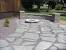 Stone Patio With Fire Pit