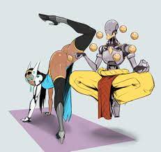 Rule34 - If it exists, there is porn of it  izra, symmetra, zenyatta   363155 HD phone wallpaper