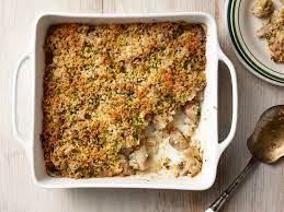 Stuffed Mushroom Casserole Recipe Food Network Recipes Thanksgiving Recipes Side Dishes Recipes