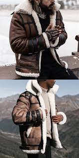 Fashion Men S Stand Collar Thickened Warm Keep Jacket Street Style Jacket Jackets Men Fashion Mens Outfits