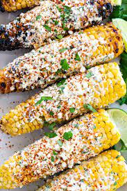 Pour the chili lime corn dressing over the corn. Elotes Grilled Mexican Street Corn Jessica Gavin