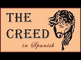 Creo en jesucristo, su único hijo nuestro señor, que fue concebido por obra y gracia del espíritu santo, nació de santa maría virgen. Apostle S Creed In Spanish El Credo En Espanol Native Speaker Pronunciation Youtube