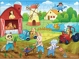 Save big + get 3 months free! Amazon Com Children S Farm Animal Puzzle 72 Pieces Kids Puzzles Ages 4 8 Extra Thick Jigsaw Puzzle For Kids Children S Puzzles For Kids Ages 4 5 Toys Games