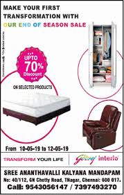 Godrej Living Room Sofa New Godrej Interio Chennai Sales Deals Discounts Fers Furniture Stores Di 2020