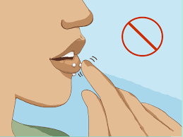 3 Easy Ways To Treat An Infected Lip Piercing Wikihow