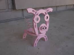 On Sale Pig Horseshoe Pig Horseshoe Art Piggy Etsy In 2021 Pig Figurines Horseshoe Art Pig Crafts