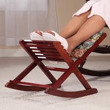 new rocking foldable footrest footstool ottoman stool folding rocking chair chair foot rest