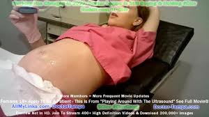 9 Month Pregnant Nurse Nova Maverick Let Doctor Tampa & Nurse Stacy Shepard  Play Around With Ultraso