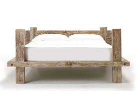 Select from drop down menu length: Rustique Platform Bedframe Handcrafted Of Reclaimed Wood
