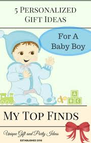 personalized gifts for a baby boy my