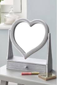 It is usually seen on fashion television shows where a … Buy Heart Vanity Mirror From The Next Uk Online Shop