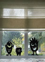 Fenster Monster Faschings Fensterdeko Monster Basteln Fasching Basteln Mit Kindern