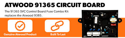 Atwood 91367 rv water heater pc circuit control board (93865) same day shipping. Amazon Com Atwood 91365 Circuit Board Kit For Water Heaters Use With Gas Electric 12 Vdc Automotive