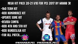 Click on which download site you prefer Pes 2017 Mega Kitpack Season 2020 2021 V10