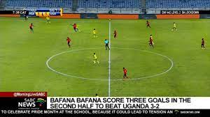 While bafana bafana departed football's greatest stage with their heads held high, missing out on a place in the last 16 on goal difference, the french could barely scurry away fast enough. Bafana Bafana Beat Uganda 3 2 In An International Friendly Youtube
