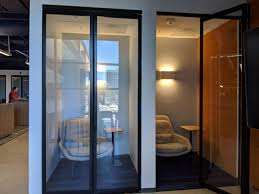 Glass Bi Fold Doors For Offices Commerical Buildings Space Plus Interior Sliding Glass Doors Sliding Glass Door Bifold Doors